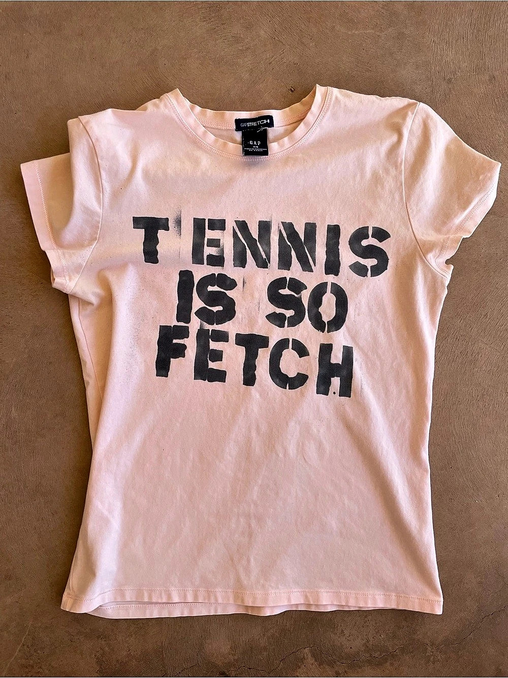 Graphic Tee in Pink Size XS